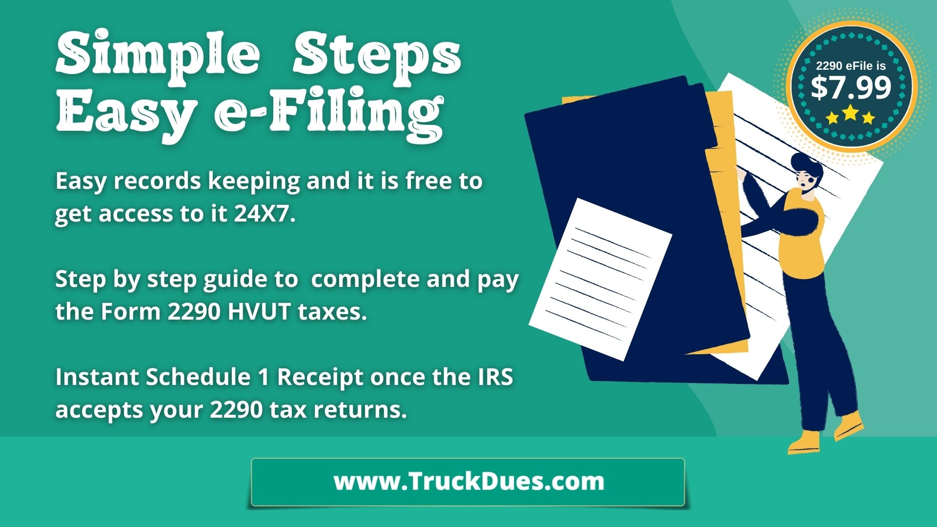 Choose TruckDues for 2290 eFiling 